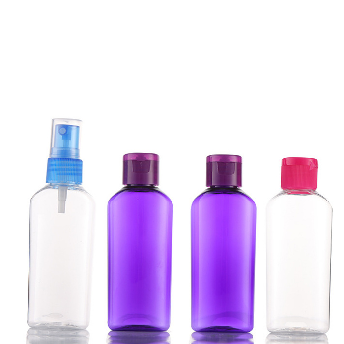 60ml bottles made from PCR resin, custom color