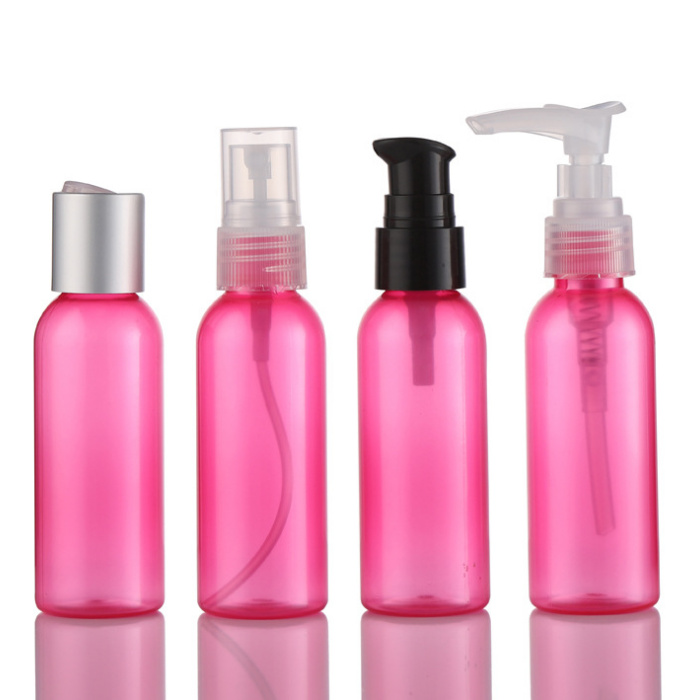 60ml pink natural beauty of PCR-recycling bottles