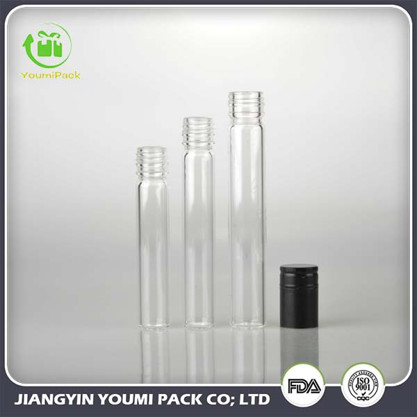 Glass test-tube for wine packaging 50ml